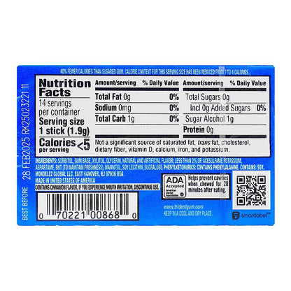 Trident Sugar free Gum Original, 14-Pack