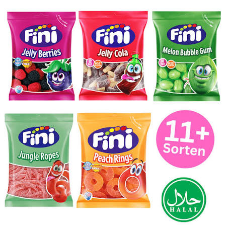 Fini Jelly Candy – Assorted Flavours | Imported